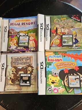 Nintendo DS Game Collection - Set Of 4